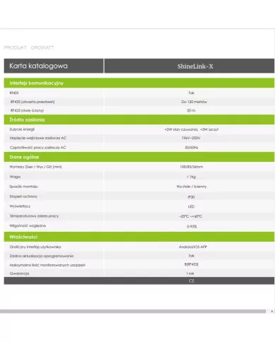 GROWATT ShineLink-X Dispositivo de Monitoramento