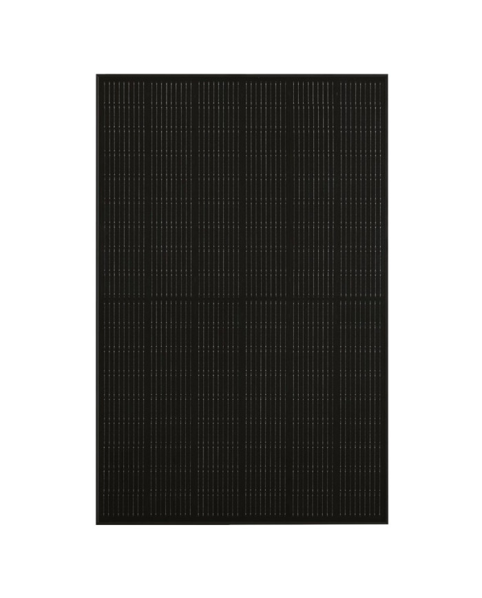 SoliTek BLACKSTAR TOPCon pilnīgi melns bifacial stikls-stikls 435W Melns rāmis