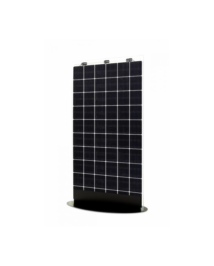 SoliTek SOLID Bifacial lasi-lasi 370W Kehyksetön