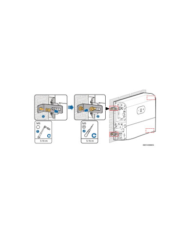 Huawei LUNA2000 WMB_LUNA2000 sieninis laikiklis 5 kW