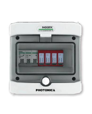 Photonica PAC-3D-F16RC päikeseinverteri ühenduskast koos ülepinge kaitsega Type 2, 16A, RCD 25A/300mA