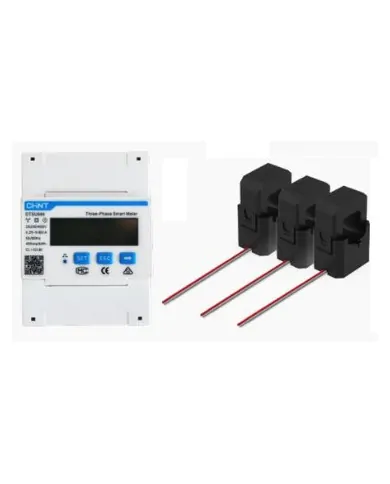 HOYMILES Compteur DTSU 666 avec transformateur CT 3 X 100A (triphasé)