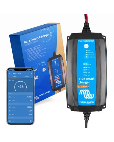 Caricabatterie Blue Smart IP65 12/10 con connettore DC