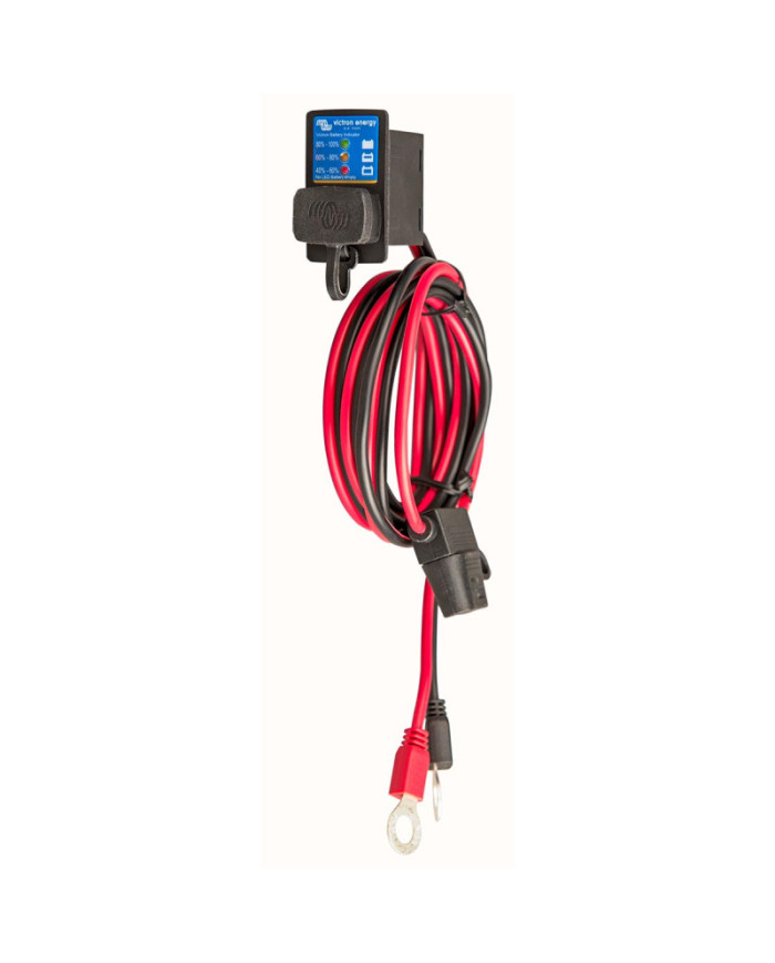Victron Energy Akumulatora indikatora panelis BPC900110114 (M8 acu spraudnis / 30A ATO drošinātājs)