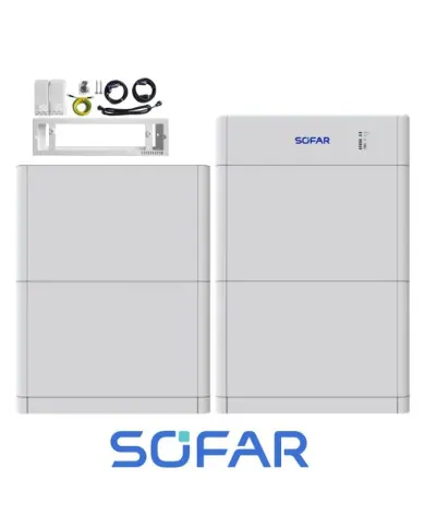 SOFAR 20kWh con 4 x BTS-5K y BTS 5K-BDU