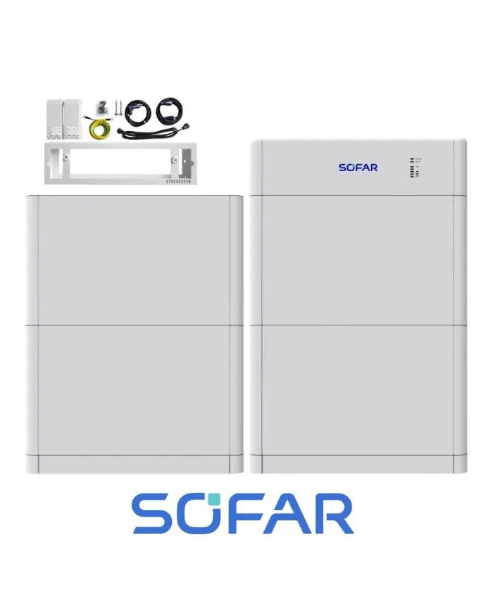 SOFAR 20kWh met 4 x BTS-5K en BTS 5K-BDU