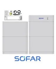 SOFAR 20kWh avec 4 x BTS-5K et BTS 5K-BDU