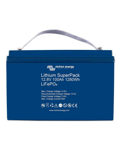 Victron Energy Lithium SuperPack 12,8V/100Ah (M8) High Current