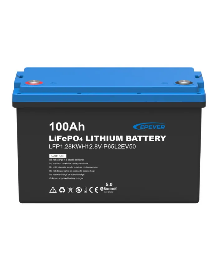 Epever LiFePO4 12.8V 100Ah IP65