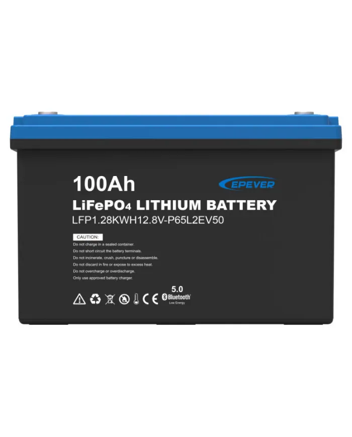 Epever LiFePO4 12.8V 100Ah IP65