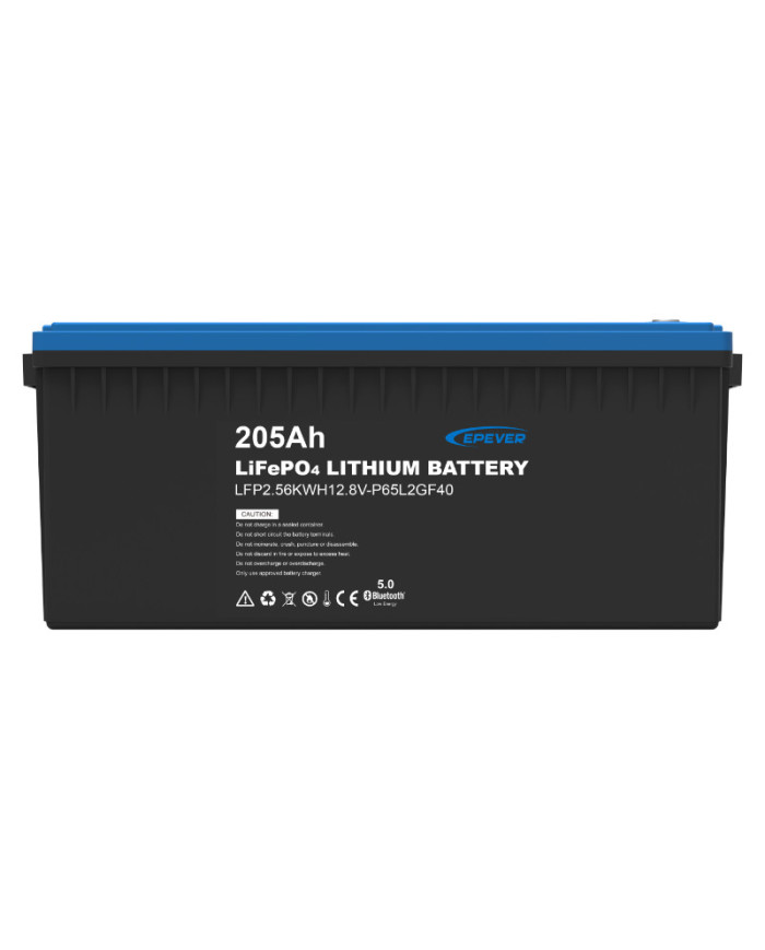 Epever LFP2.56KWH12.8V-P65L2GF40 12,8V 205Ah LiFePO4 IP65 (ar apsildes paklājiņu)