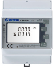 Solplanet EASTRON SDM630-MCT 3-faasiline energiamõõtur (Modbus, välised CT)