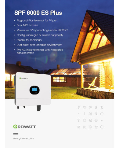 Growatt SPF 6000ES PLUS 6000W