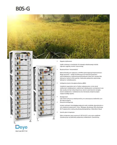 DEYE HV Control Unit BOS-G+BASE (HVB750V/100A-EU)