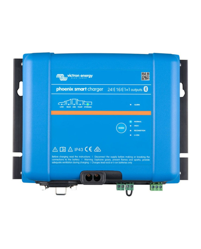 Victron Energy Phoenix Smart IP43 24V 16A (1+1) akulaadija