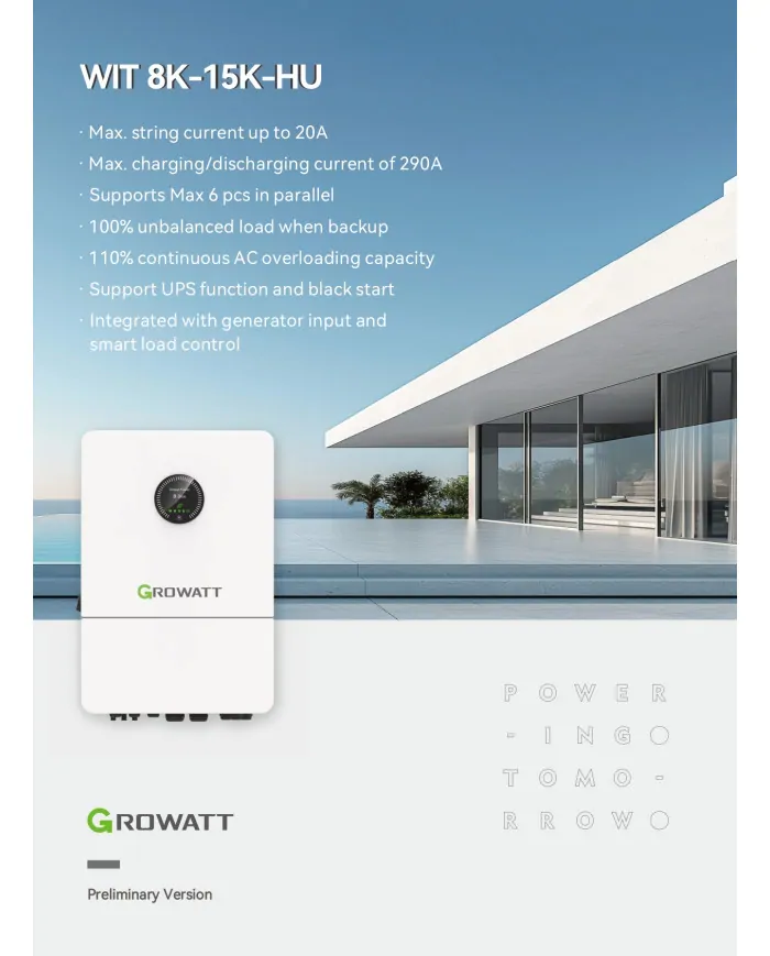 GROWATT WIT-8K-X-HU 8kW