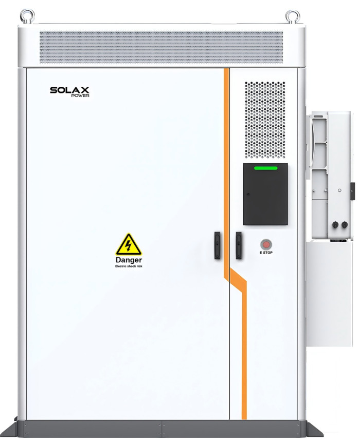SolaX AELIO-P50B200 50kW/200kWh Hopea kehys