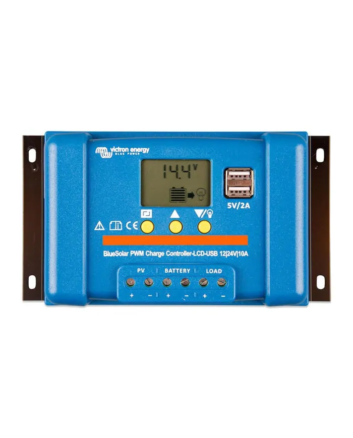 Victron BlueSolar PWM-LCD&USB 12/24V-10A Regulátor
