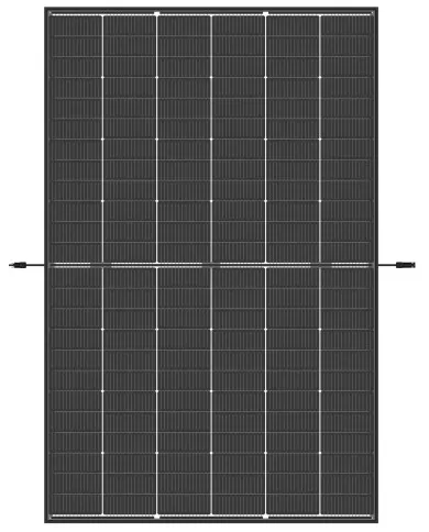 Trina Vertex S+ N-Type Dual Glass 445W - Triple-Cut 1500V (Zwart Frame)