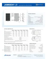 JA Solar JAM60D41 500W Bifacial Černý Rám (N-Type)