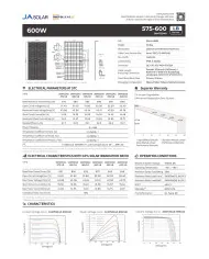 JA Solar JAM72D40-595W LB Bifacial (N-Type) Zilveren Frame