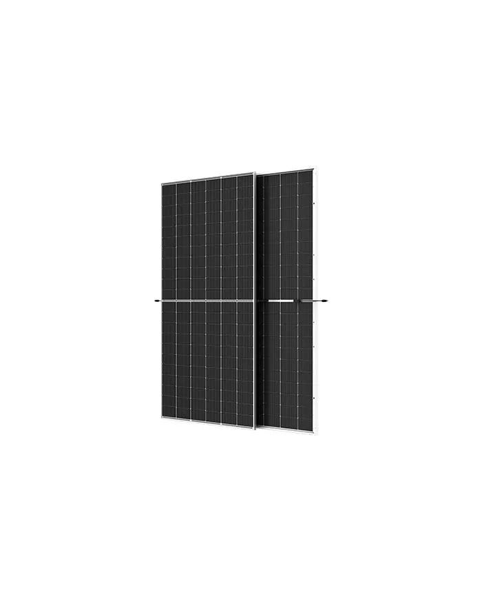 Trina Vertex S+ N-Type Dual Glass 455W - Triple-Cut 1500V (Cornice Nera)