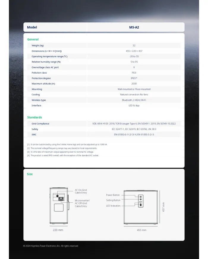 Hoymiles MS-A2 2.24kWh