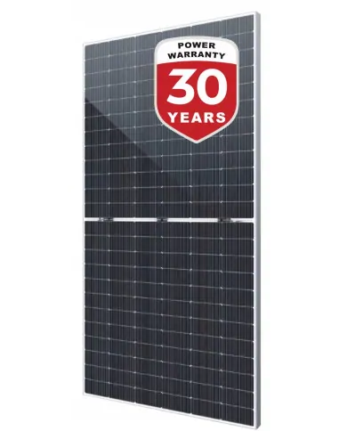 SUNPRO 580W N-Type Bifacial Sølvramme