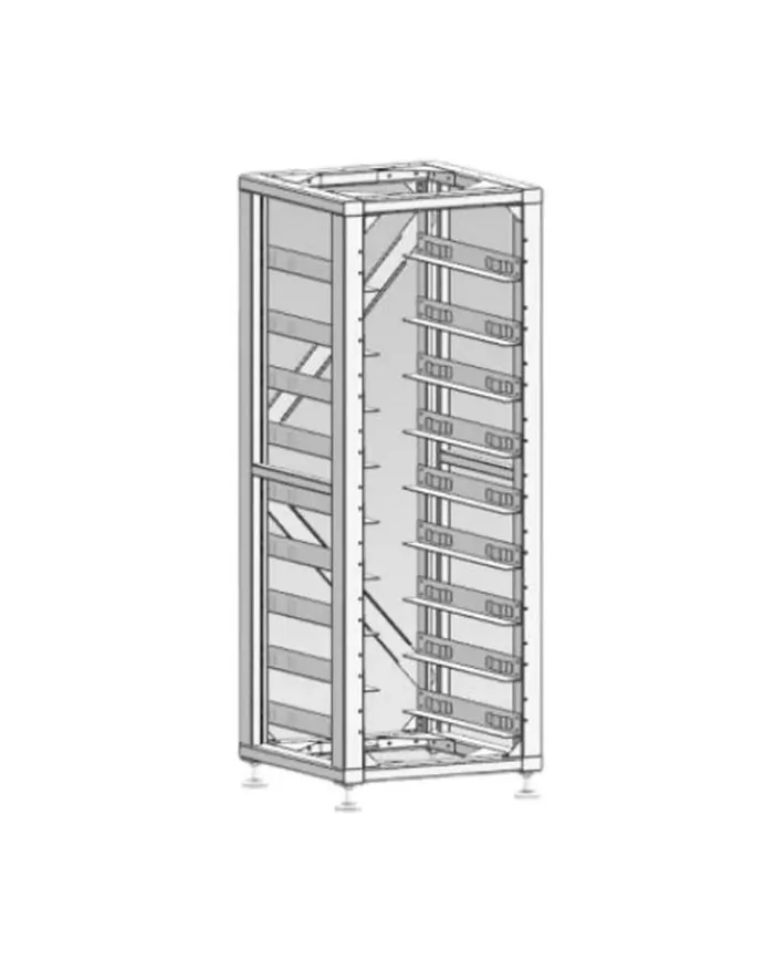 DEYE BOS-GM5.1 HV BOS-G Batteriställ (9 hyllor)