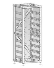 DEYE BOS-GM5.1 HV BOS-G Batteriställ (9 hyllor)