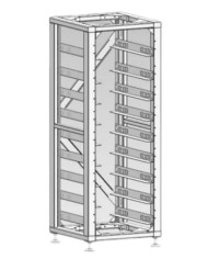 DEYE BOS-GM5.1 HV BOS-G Suport baterie (9 rafturi)