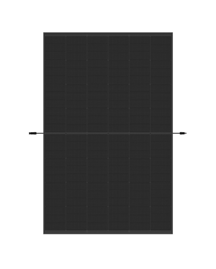 Trina Solar Vertex S+ NEG9R.25 N-Type Bifacial Glass-Glass Triple-Cut 1500V 450W Melns rāmis