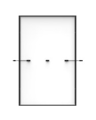 Trina Solar Vertex S+ NEG9R.25 N-Type Bifacial Glass-Glass Triple-Cut 1500V 450W Musta kehys