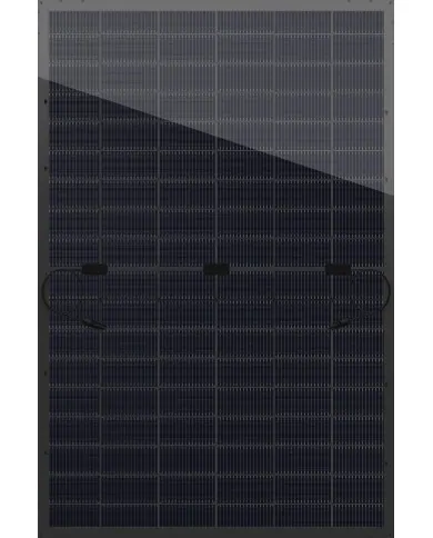 Denim N-Type 490W All Black Módulo Fotovoltaico Bifacial Vidrio-Vidrio