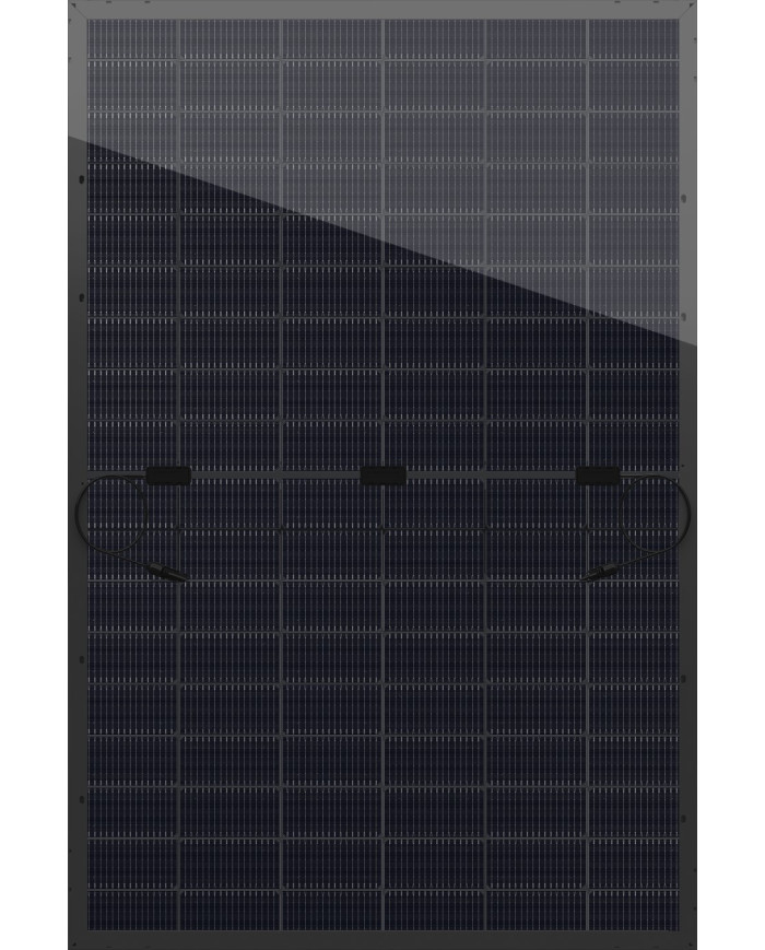 Denim N-Type 490W All Black Módulo Fotovoltaico Bifacial Vidrio-Vidrio