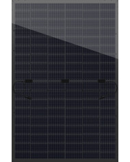 Denim N-Type 490W All Black Module Photovoltaïque Bifacial Verre-Verre