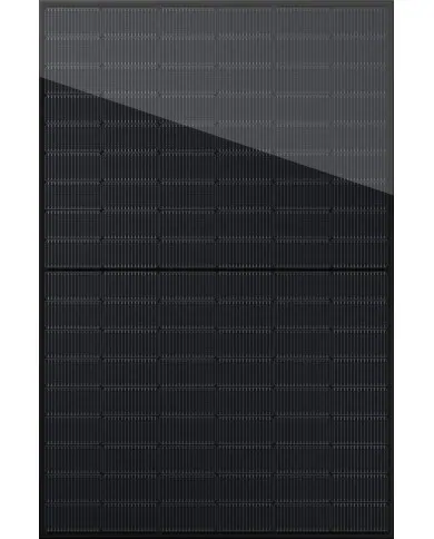 Denim N-Type 440W All Black Panel Fotovoltaico Bifacial Vidrio-Vidrio