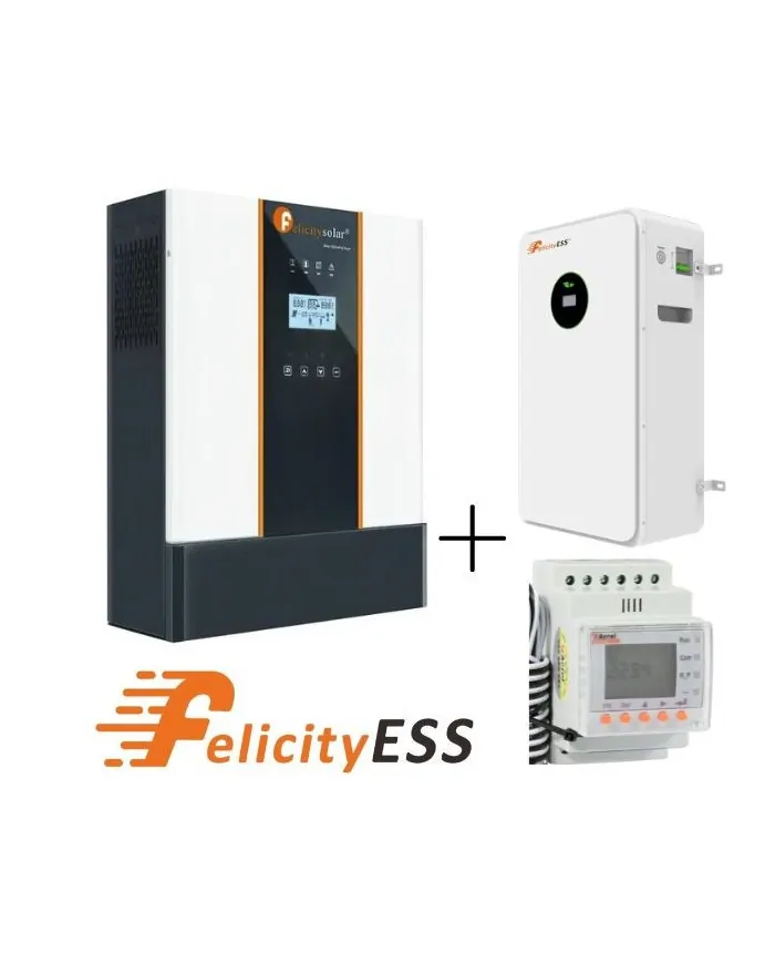 FelicityESS IVEM5048 + LUX-E-48100LG03 + Smart Meter