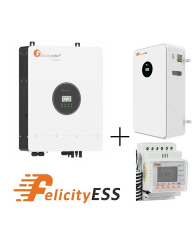 FelicityESS IVEM8048 + LUX-E-48200LG03 10,5kWh + Smart Meter