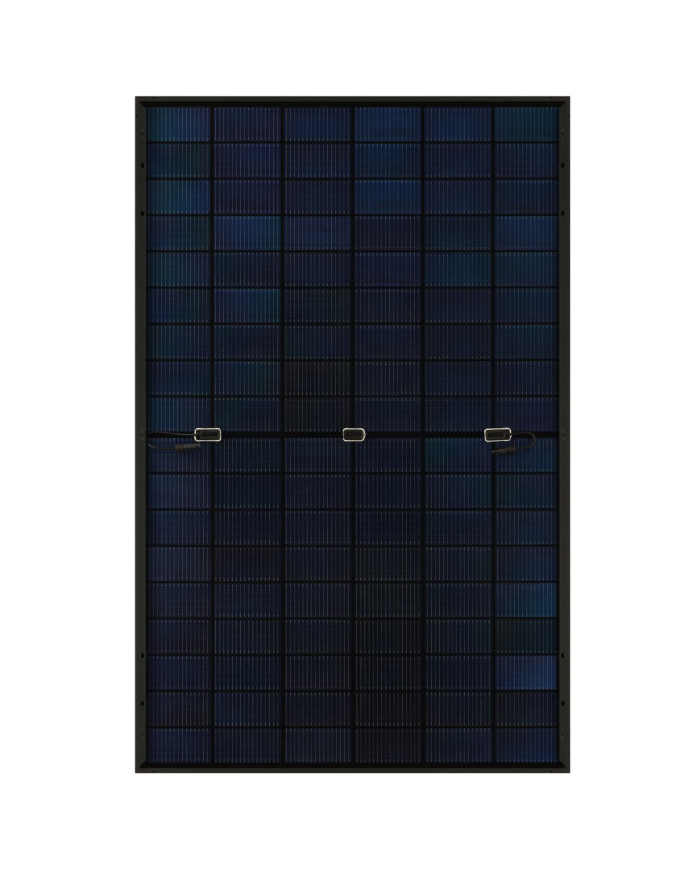 ja solar n-type 450 w panneau bifacial double verre all black