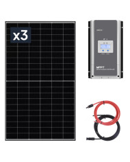 JAM54S30-415/MR 415W Zonnepaneelset 3x415W met 100A MPPT Laadcontroller 12V