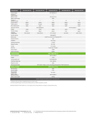 GROWATT AXE-1000100-C1 Modul