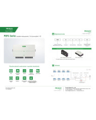 PROJOY PEFS-EL50H-8(P2) 4-STRING Interruptor de seguridad contra incendios