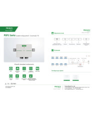 PROJOY PEFS-EL40H-4(P2) 2-STRING Interruptor de seguridad contra incendios