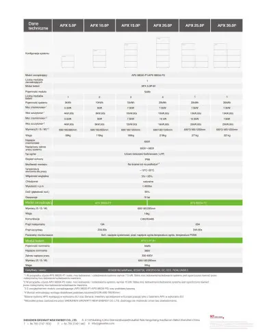 GROWATT APX 5.0P-B1