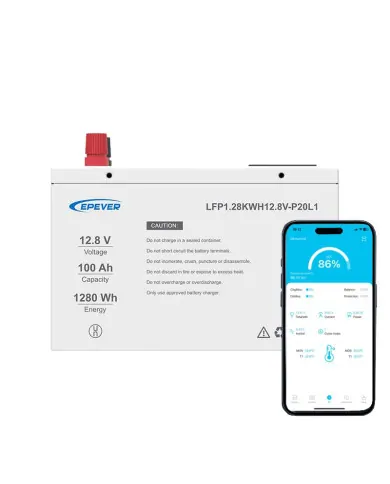 Epever LiFePO4 12.8V 100Ah
