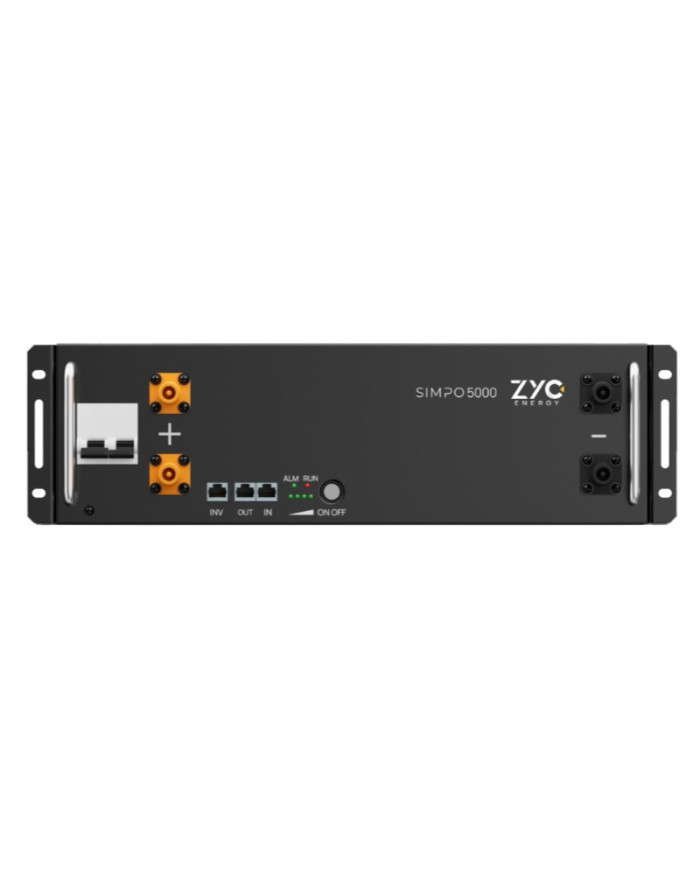 ZYC Energy SIMPO 5000 LiFePO4 5,12 kWh 51,2 V