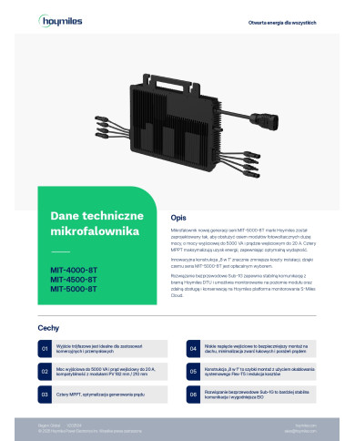 Hoymiles MIT-5000-8E 3F