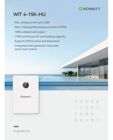 Growatt WIT-8K-X-HU 8 kW