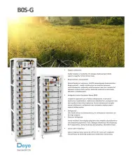 DEYE Řídicí Jednotka HV BOS-G+BASE (HVB750V/100A-EU)